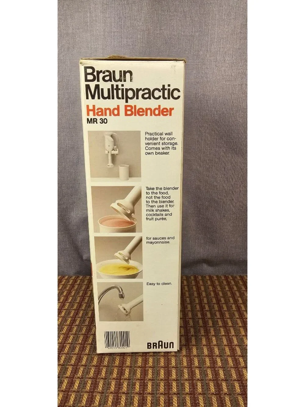 Braun Multipractic MR 30 Hand Blender With Wall Mount & Beaker